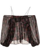 Ulla Johnson Coline Blouse - Black