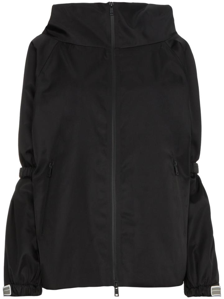 Prada Sport Tech Oversized Shoulder Jacket - Black