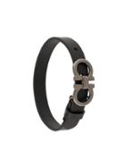 Salvatore Ferragamo Gancio Belt-bracelet - Black