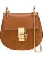 Chloé 'drew' Shoulder Bag, Women's, Brown, Calf Leather