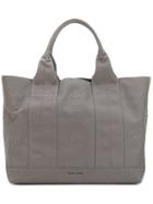 Tomas Maier Palms Patches Shopping Bag - Nude & Neutrals