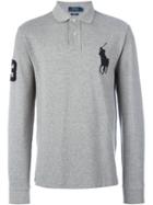 Polo Ralph Lauren Logo Patch Polo Shirt, Men's, Size: Xxl, Grey, Cotton