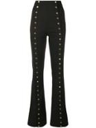 Murmur Flared Undercover Trousers - Black