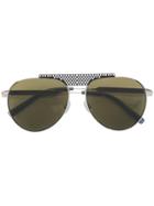 Oxydo Tinted Aviator Sunglasses - Metallic