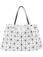 Bao Bao Issey Miyake Triangles Tote Bag - White