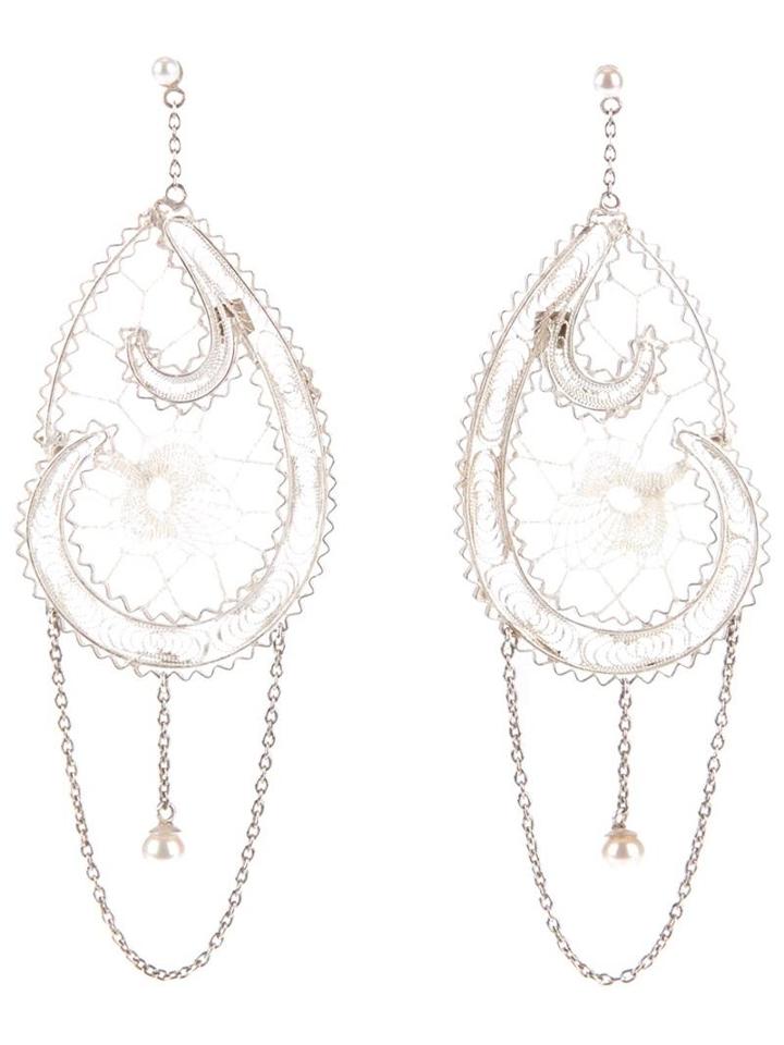 Clizia Ornato Dream Catcher-style Earring