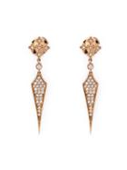 Stone 'passion' Diamond Earrings