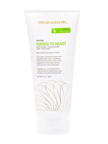 Hands To Heart, White, Goldfaden Md