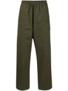 Marcelo Burlon County Of Milan 'cruz' Trousers, Men's, Size: Large, Green, Cotton