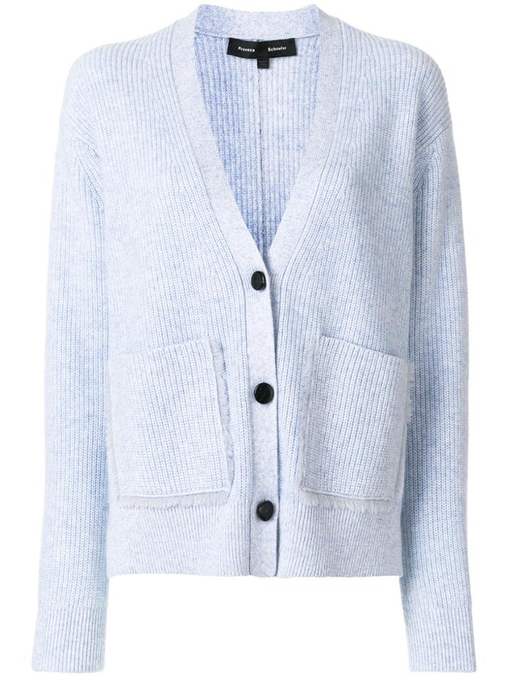 Proenza Schouler Oversized Cardigan - Blue