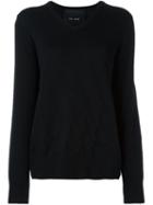 Jay Ahr V-neck Sweater, Women's, Size: 38, Black, Wool