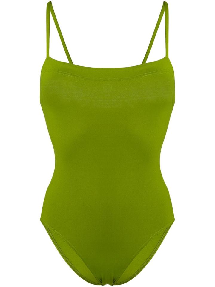 Eres Tank One-piece Swimsuit - Green