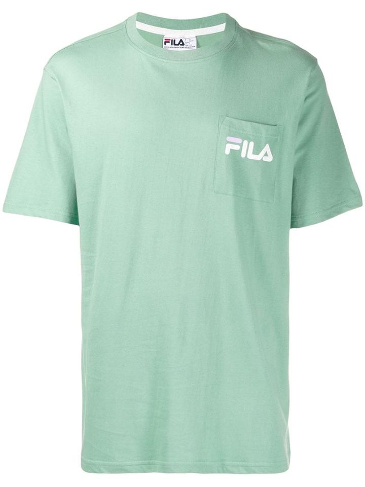 Fila Contrast Logo T-shirt - Green