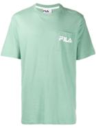 Fila Contrast Logo T-shirt - Green