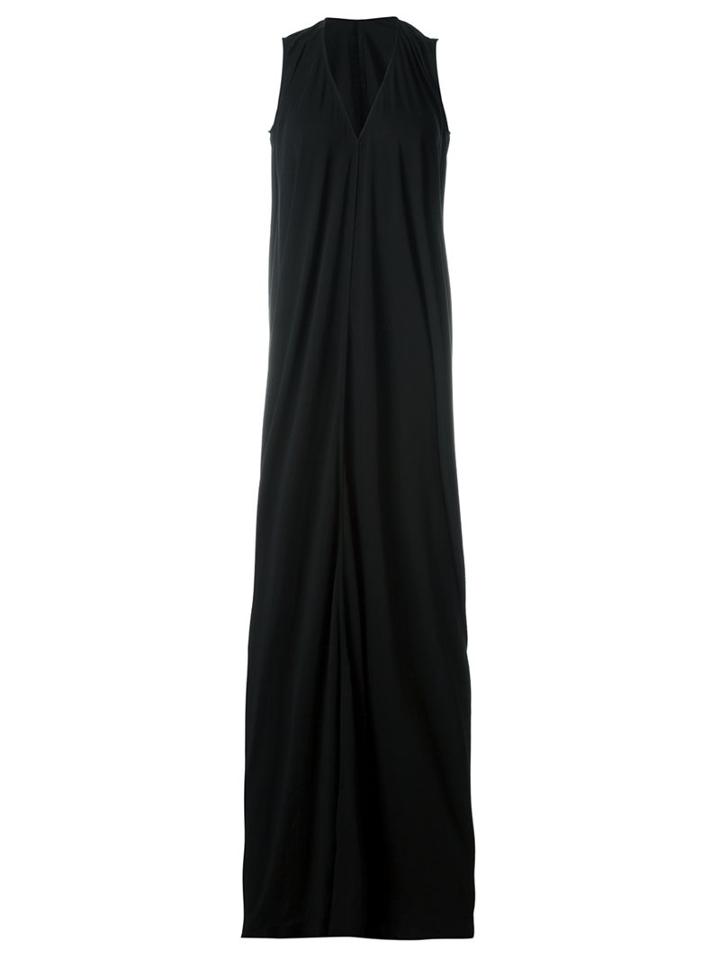 Rick Owens Drkshdw Maxi V-neck Dress