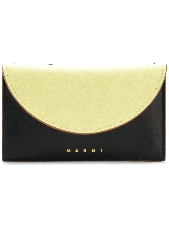Marni Envelope Wallet - Yellow