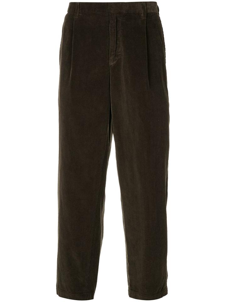 Kolor Corduroy Tapered Trousers - Brown