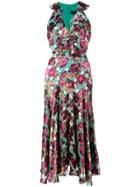Saloni Floral Print Dress - Multicolour