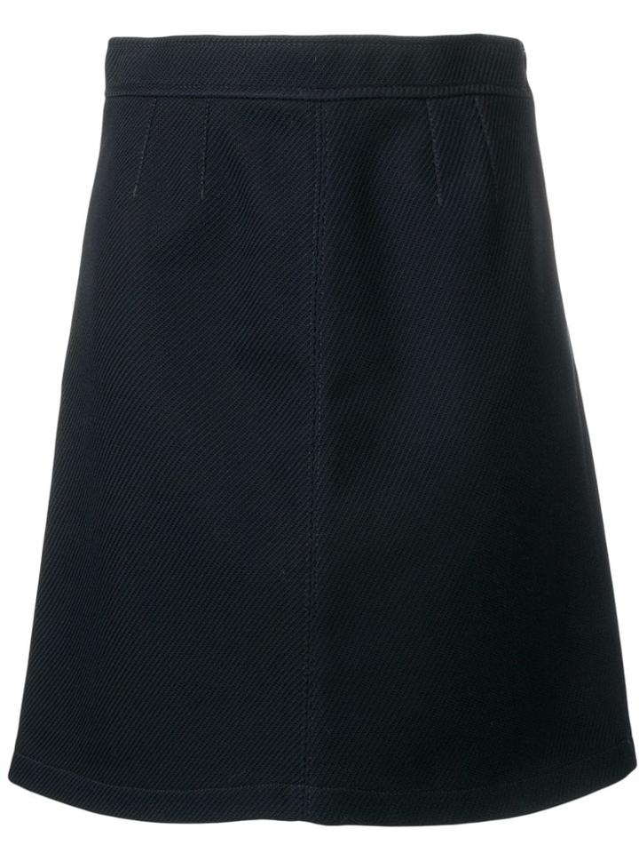 Red Valentino High Waist Skirt - Blue