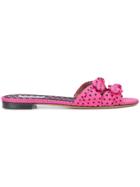 Tabitha Simmons Cleopolks Sandals - Pink & Purple