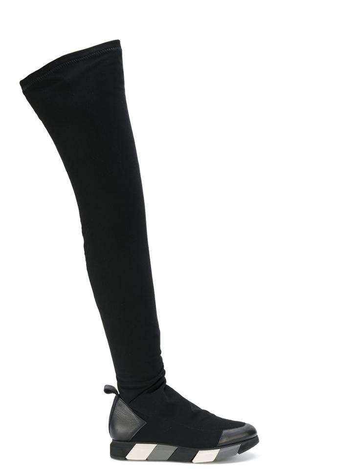 Manuel Barceló Dom Round Boots - Black