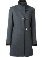 Fay Dislocated Fastening Mid-length Coat