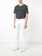 Gosha Rubchinskiy - Regular Trousers - Men - Cotton - M, White, Cotton