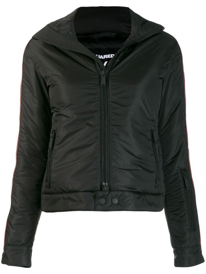 Dsquared2 Branded Padded Jacket - Black