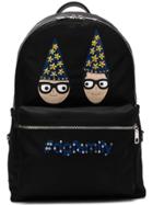 Dolce & Gabbana Dg Designers Patch Vulcano Backpack - Black
