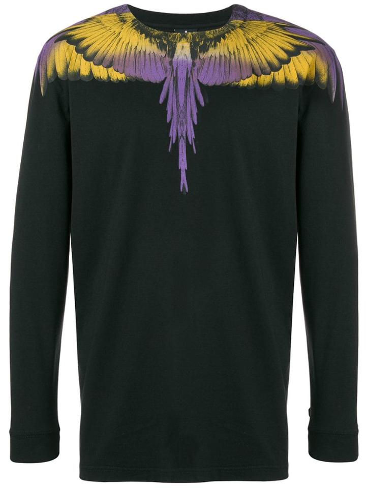 Marcelo Burlon County Of Milan Eagle Print T-shirt - Black