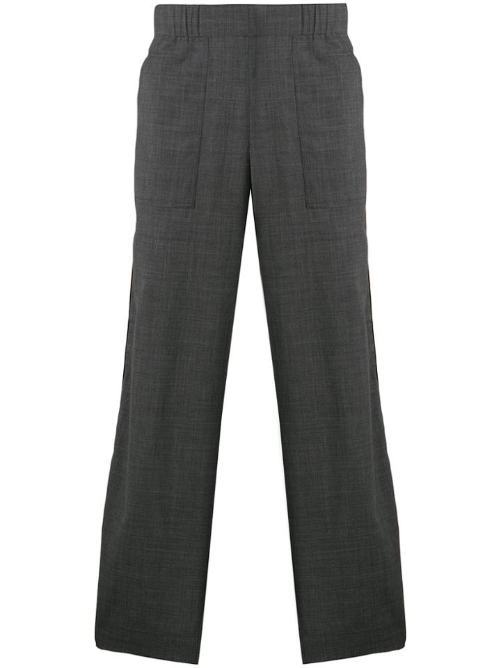 Maison Margiela Tailored Flared Trousers - Grey