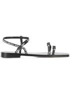Off-white C/o Jimmy Choo Black Jane Sandals