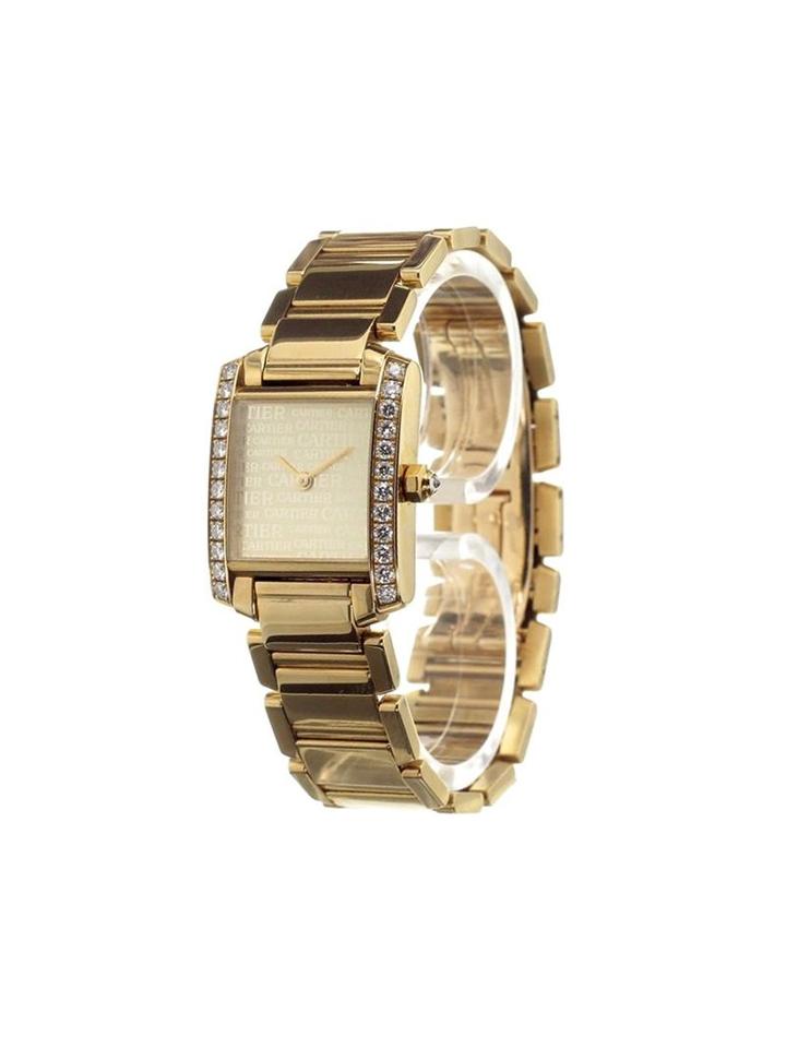 Cartier 'tank Francaise Lady' Analog Watch, Women's, Metallic