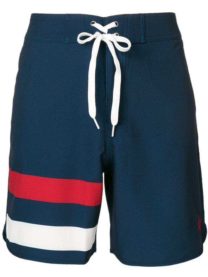 Perfect Moment Super Mojo Drawstring Swim Shorts - Blue