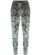 Track & Field Printed Trousers - Green