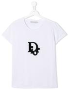 Baby Dior Teen Logo T-shirt - White