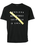 Loveless Graphic Print T-shirt - Black