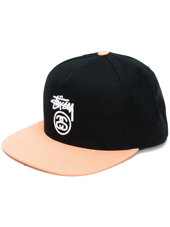 Stussy Stocklock Baseball Cap - Black