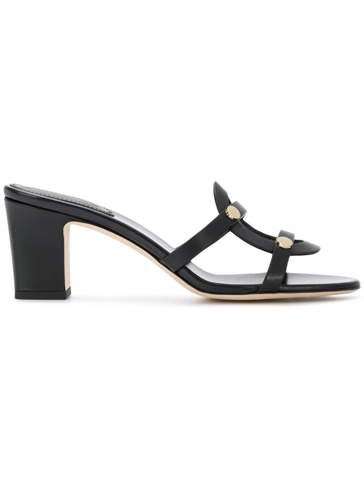 Jimmy Choo Damaris 65 Sandals - Black