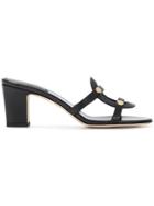 Jimmy Choo Damaris 65 Sandals - Black