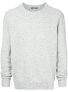 Jac+ Jack Flecked Jumper - Grey