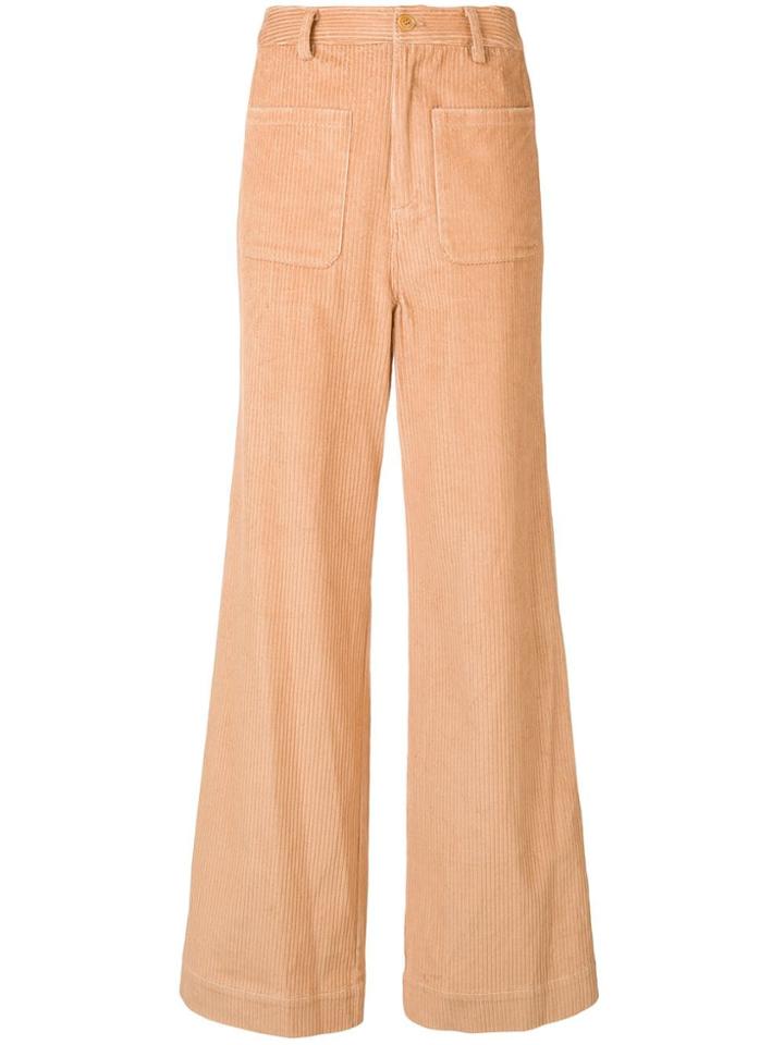 Ulla Johnson Corduroy Trousers - Neutrals