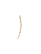 Ef Collection Curved Cuff Left Earring - Yellow