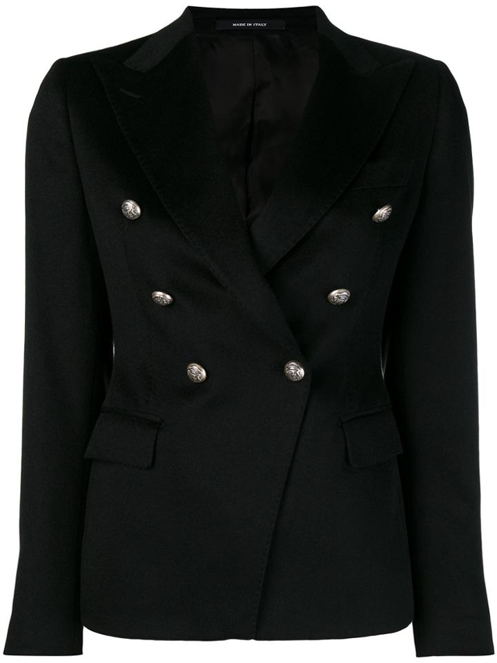 Tagliatore Alicya Double-breasted Blazer - Black