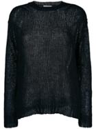 Forte Forte Long-sleeve Fitted Sweater - Blue