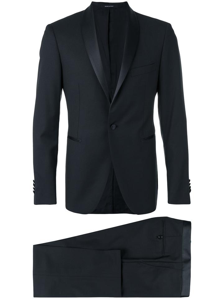 Tagliatore - Two Piece Suit - Men - Cupro/virgin Wool - 52, Blue, Cupro/virgin Wool