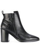 Kenzo Zipped Ankle Boots - Black