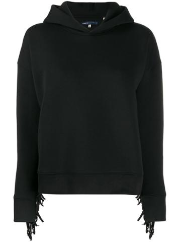Levi's: Made & Crafted Fringe Detail Hoodie - Black