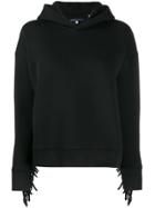 Levi's: Made & Crafted Fringe Detail Hoodie - Black