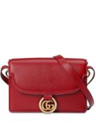 Gucci Gg Ring Shoulder Bag - Red